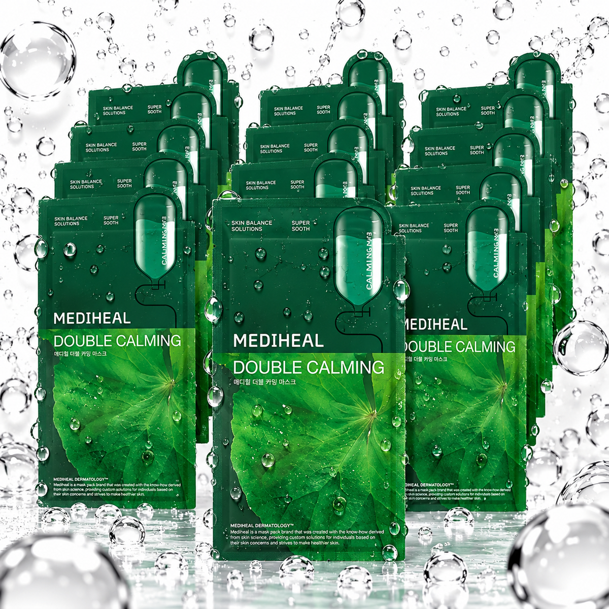 MEDIHEAL - Double Calming Water Mask 20ml X 15ea