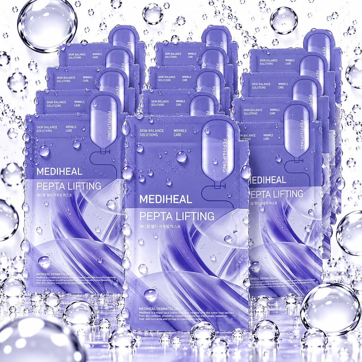 MEDIHEAL - Pepta Lifting Ampoule Mask Sheet 20ml X 15ea