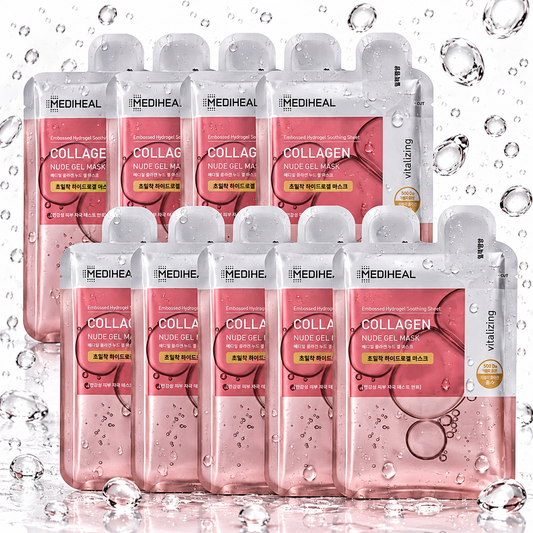 MEDIHEAL - Collagen Nude Gel Mask Sheet 10ea
