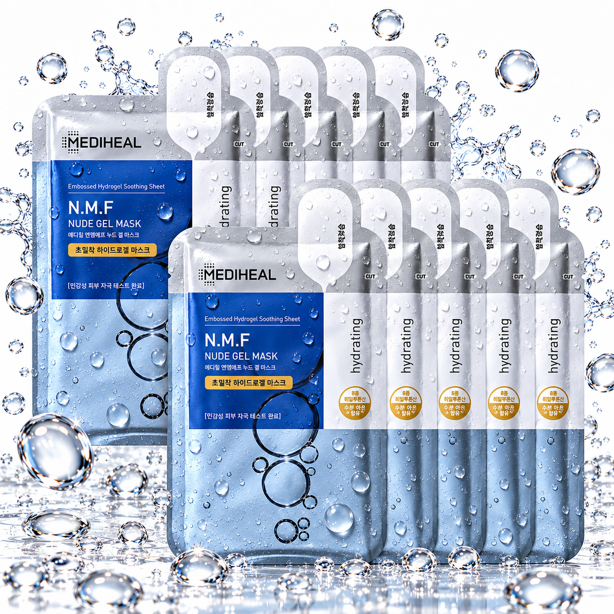 MEDIHEAL - N.M.F Nude Gel Mask Sheet 10ea