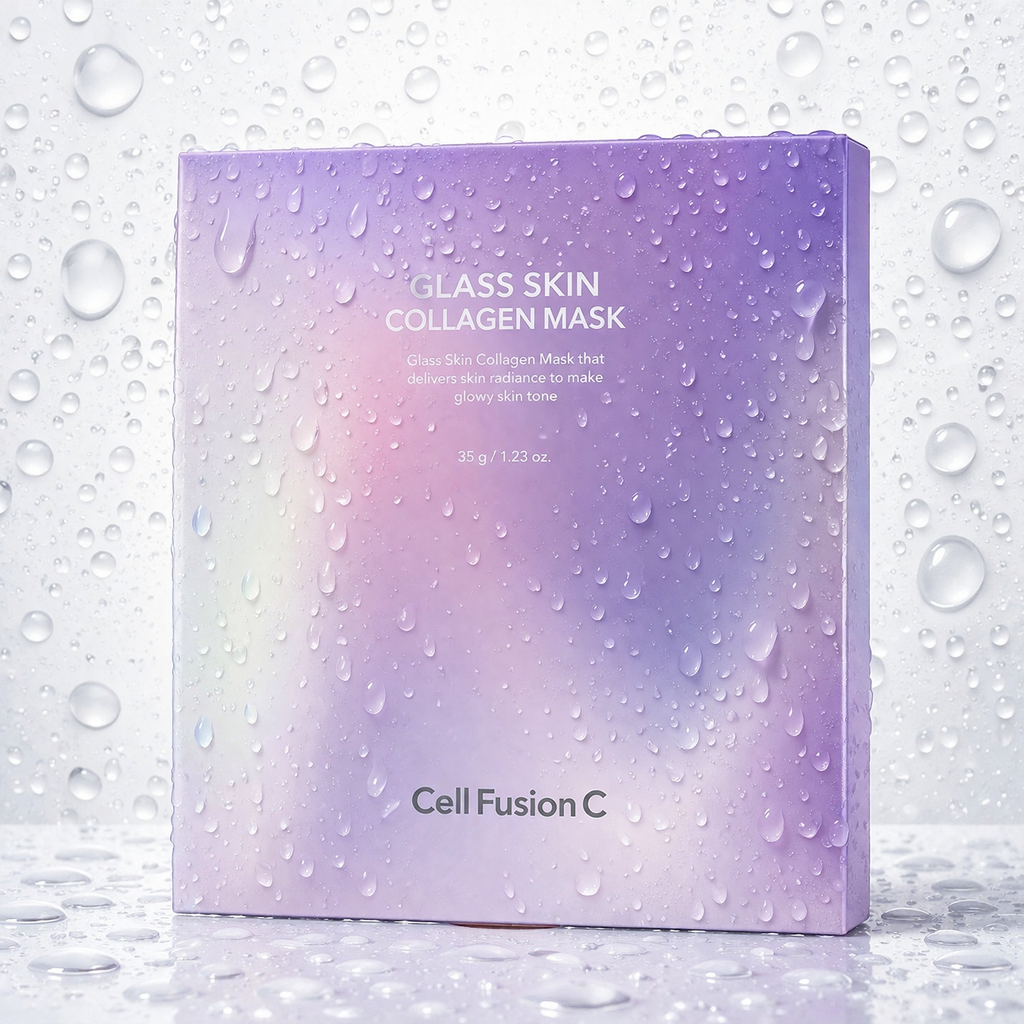 Cell Fusion C - Glass Skin Collagen Mask 35g*5ea