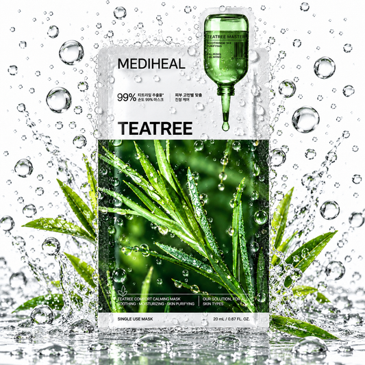MEDIHEAL - Teatree Care Solution Essential Mask 24ml X 10ea