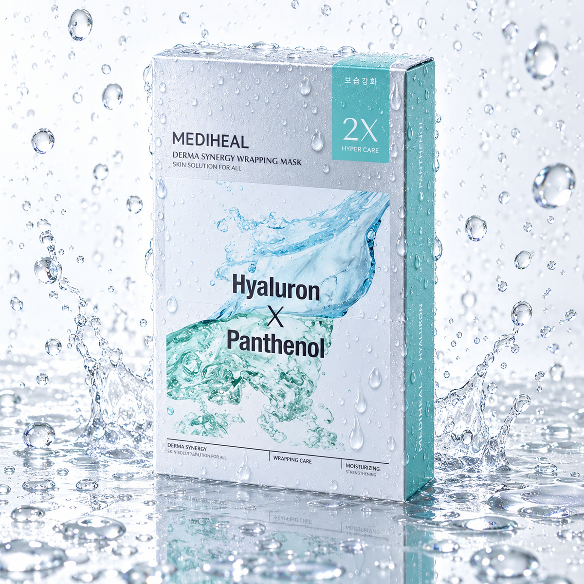 MEDIHEAL - Derma Synergy Wrapping Mask Sheet Hyaluron X Panthenol 10ea