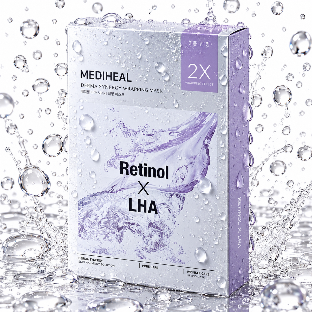 MEDIHEAL - Derma Synergy Wrapping Mask Sheet Retinol X LHA 10ea