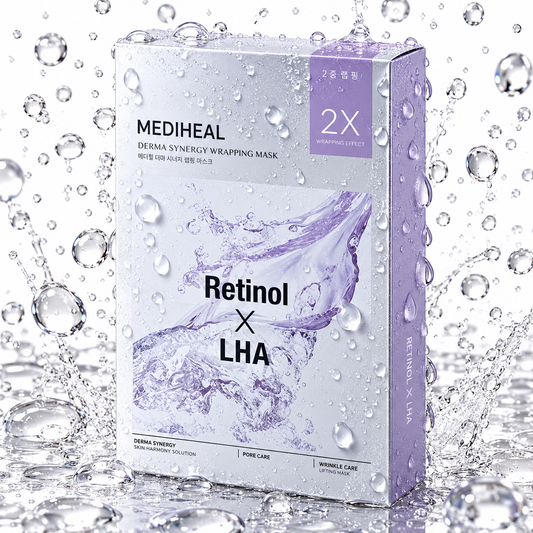 MEDIHEAL - Derma Synergy Wrapping Mask Sheet Retinol X LHA 10ea