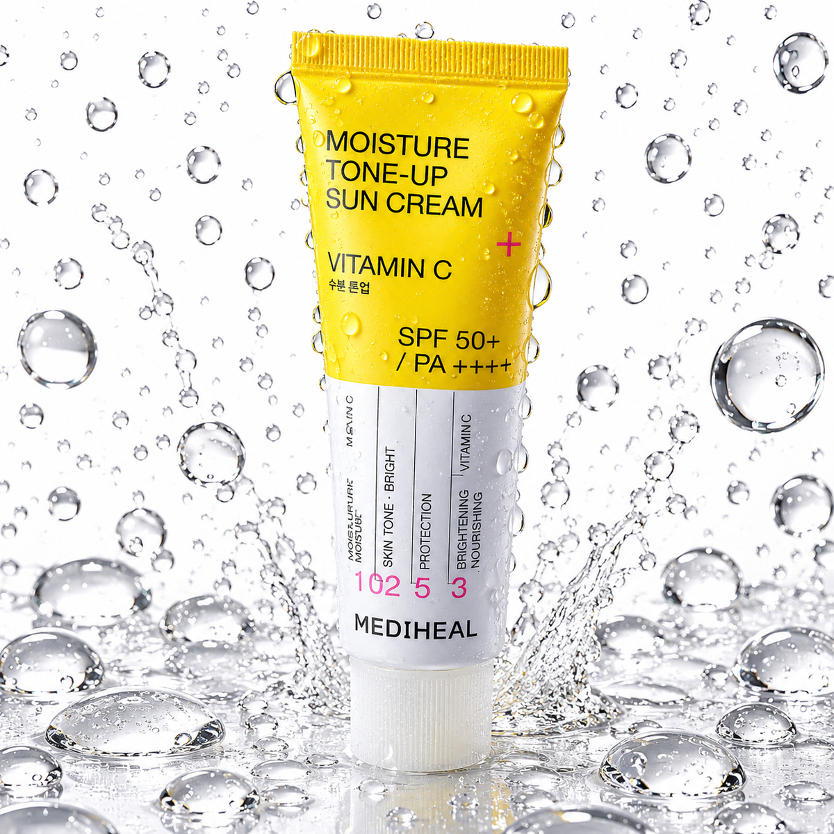 MEDIHEAL - Moisture Tone-Up Sun Cream Vitamin C SPF50+ PA++++ 50ml