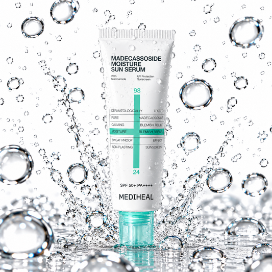 MEDIHEAL - Madecassoside Moisture Sun Serum SPF50+ PA++++ 50ml