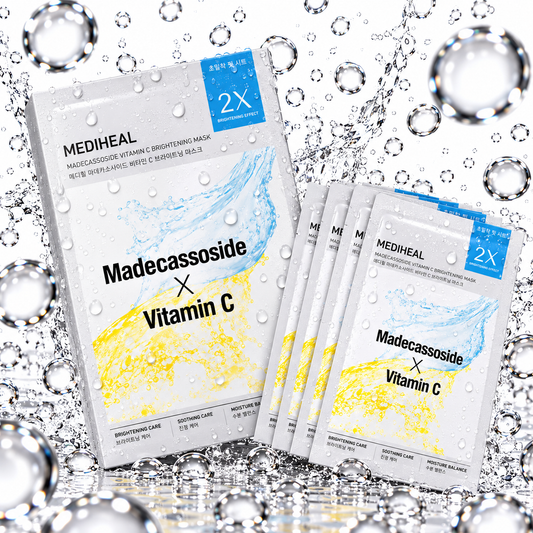 MEDIHEAL - Derma Synergy Wrapping Mask Toning Care (Madecassoside X Vitamin C) 25ml X 14ea
