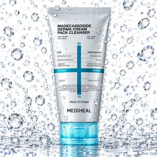 MEDIHEAL - Madecassoside Derma Cream Pack Cleanser 50ml
