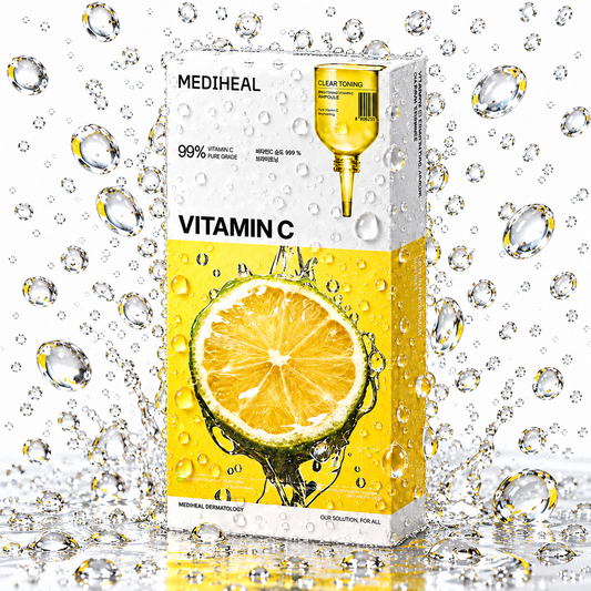 MEDIHEAL - Vitamin C Essential Mask Clear Toning 24ml X 10ea