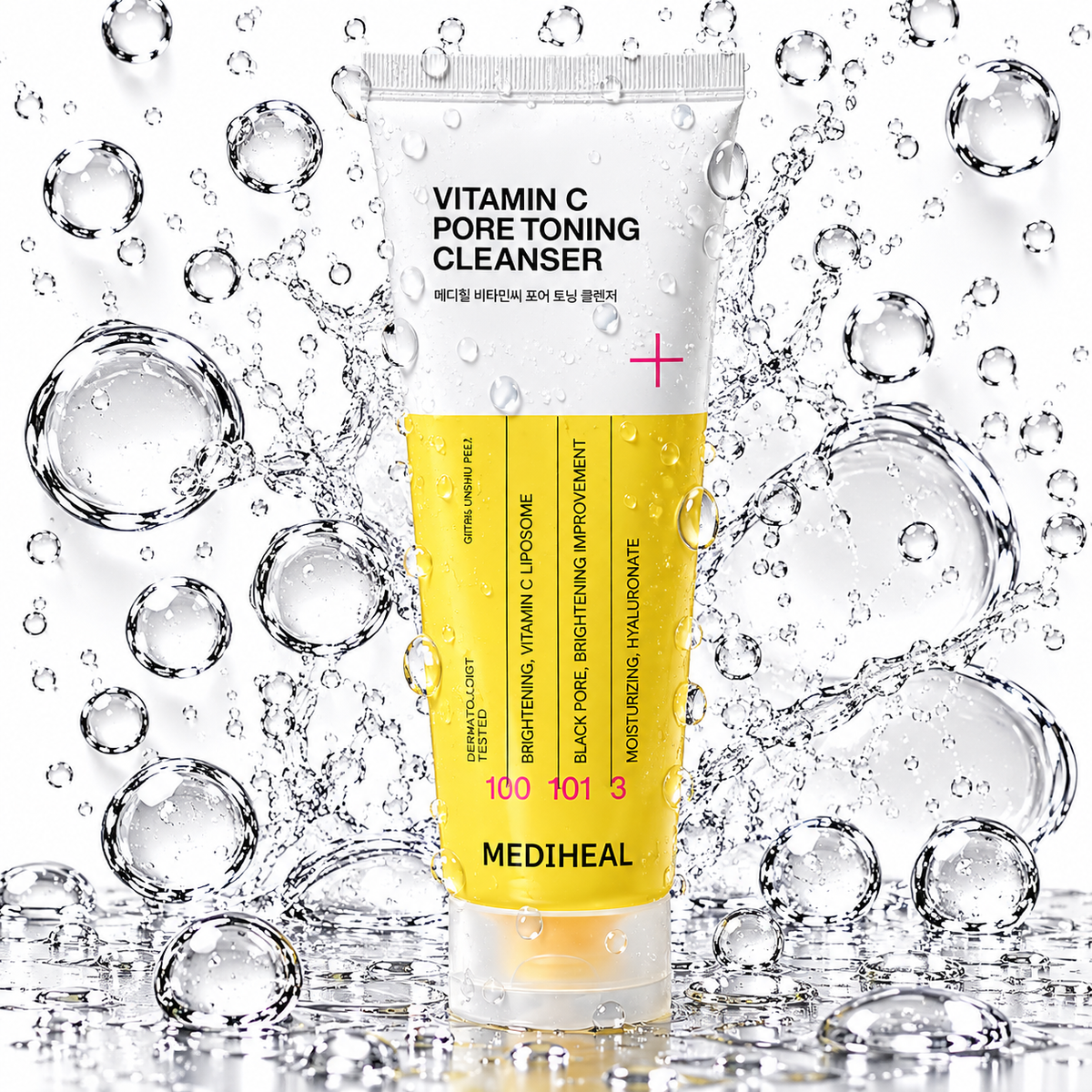 MEDIHEAL - Vitamin C Pore Toning Cleanser 120ml