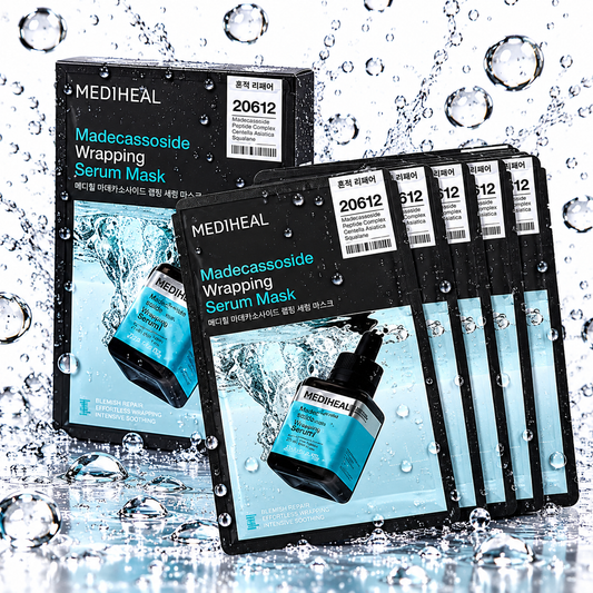 MEDIHEAL - Madecassoside Wrapping Serum Mask 25ml X 10ea