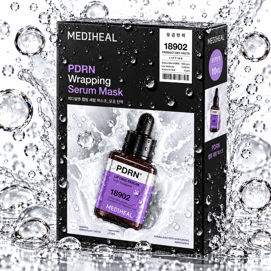 MEDIHEAL - PDRN Wrapping Serum Lifting Mask 25ml X 10ea