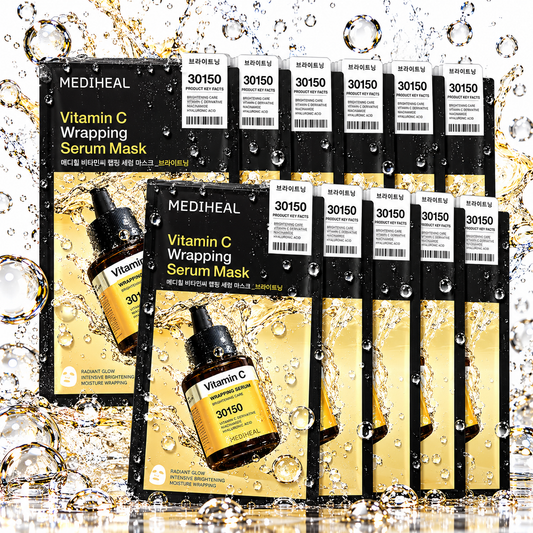 MEDIHEAL - Vitamin C Wrapping Serum Mask 25ml X 10ea