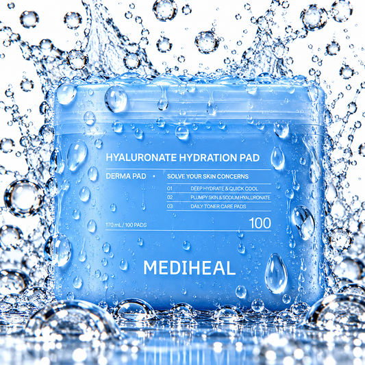 MEDIHEAL - Hyaluronate Hydration Pad 170ml/100ea