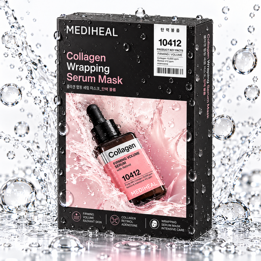 MEDIHEAL - Collagen Wrapping Serum Mask 25ml X 10ea