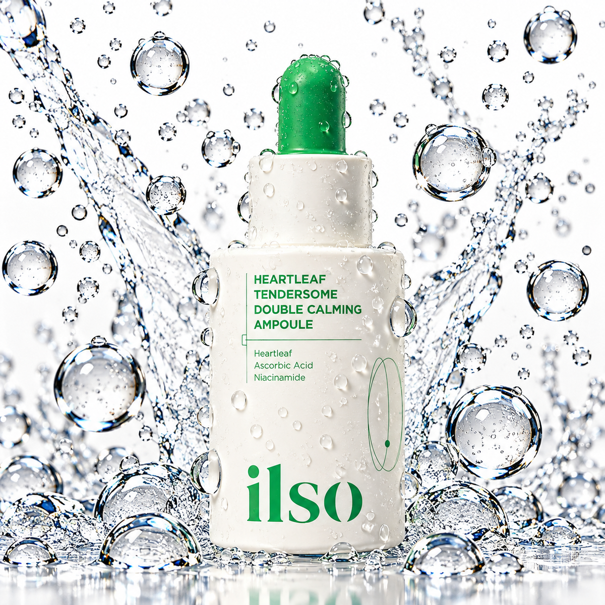 ilso - Heartleaf Tendersome Double Calming Ampoule 30ml