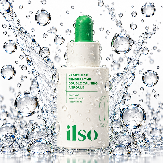 ilso - Heartleaf Tendersome Double Calming Ampoule 30ml