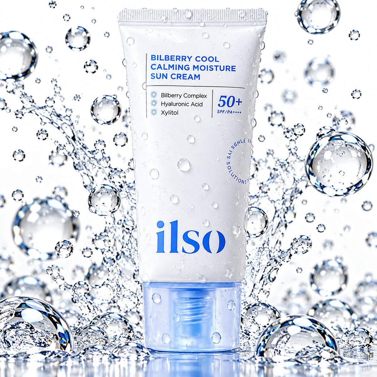 ilso - Bilberry Cool Calming Moisture Sun Cream SPF50+ PA++++ 50ml