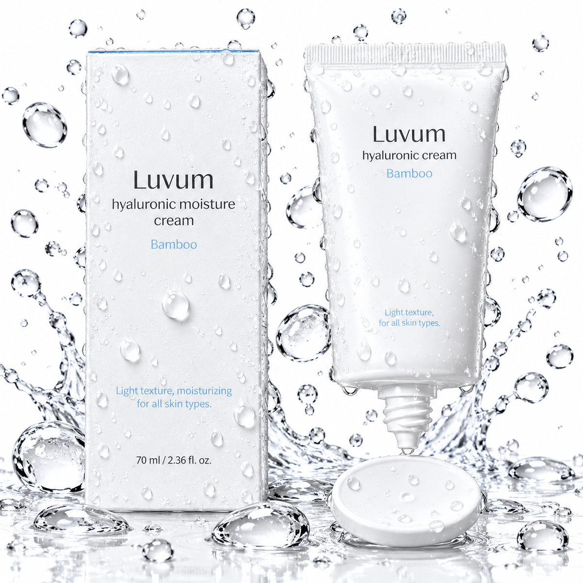 Luvum - Bamboo Hyaluronic Moisture Cream 70ml