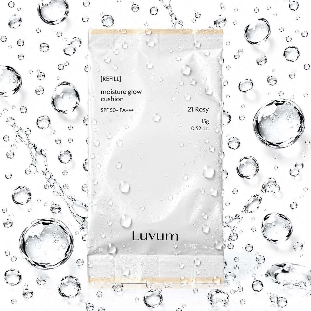 Luvum - Moisture Glow Cushion Refill 15g #23 Ginger