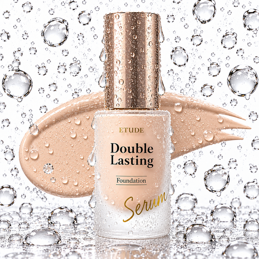 Etude House - Double Lasting Serum Skin Foundation 30g - No.17N1 Neutral Vanilla