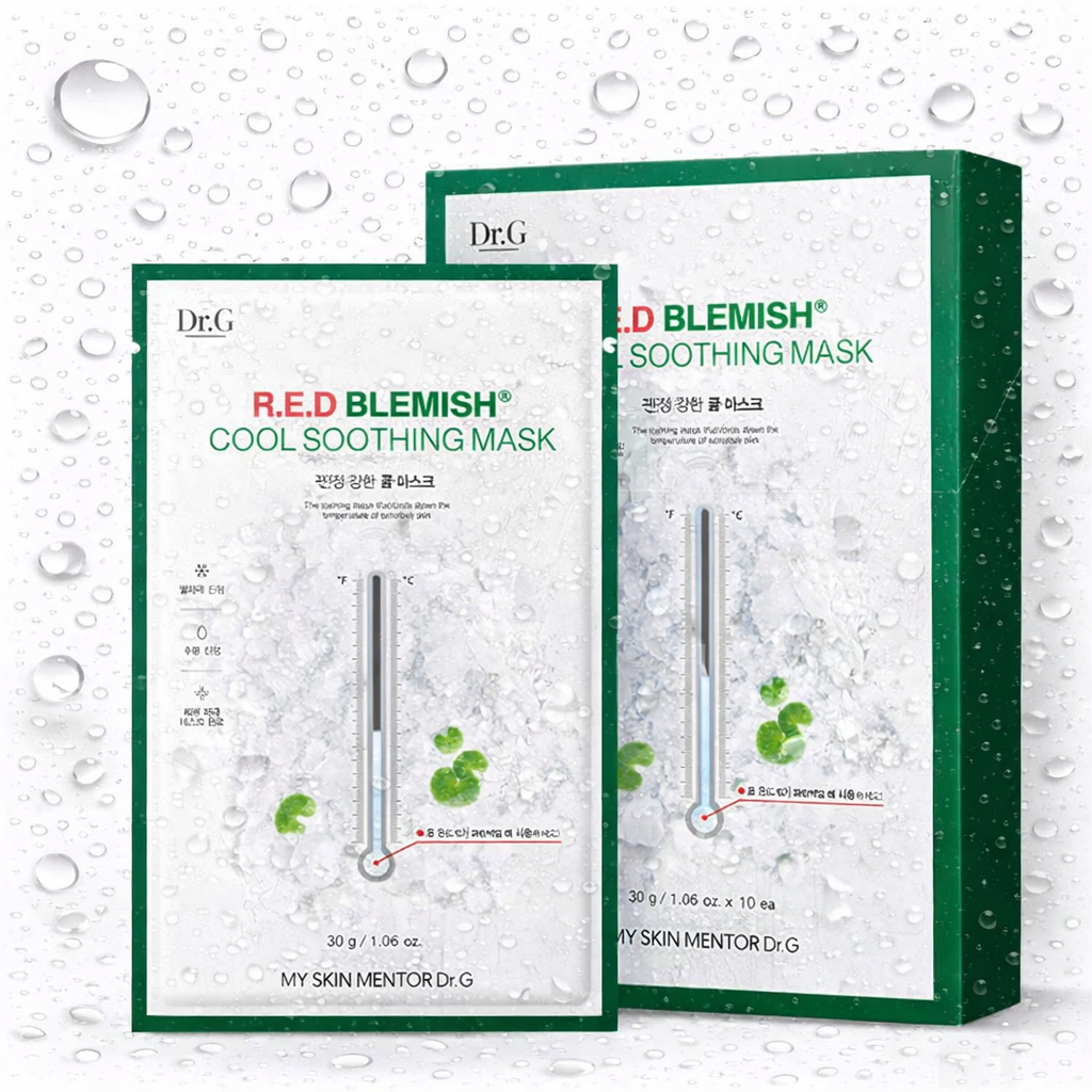 Dr.G - Red Blemish Cool Soothing Mask 10ea