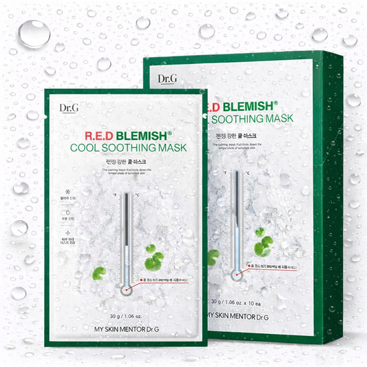 Dr.G - Red Blemish Cool Soothing Mask 10ea