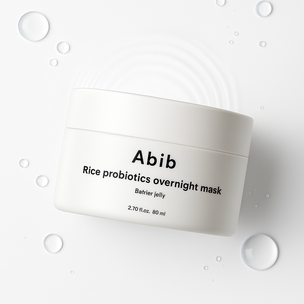 Abib - Masque de nuit probiotique au riz, gelée barrière 80 ml