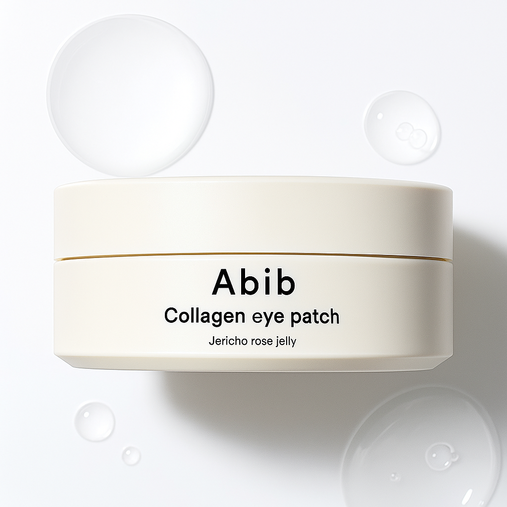 Abib - Patchs contour des yeux au collagène Jericho Rose Jelly 90 g, lot de 60