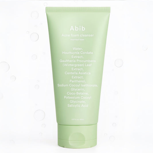 Abib - Mousse nettoyante anti-acné Heartleaf 150 ml