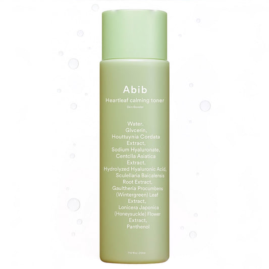 Abib - Lotion tonique apaisante Heartleaf, booster de peau 200 ml