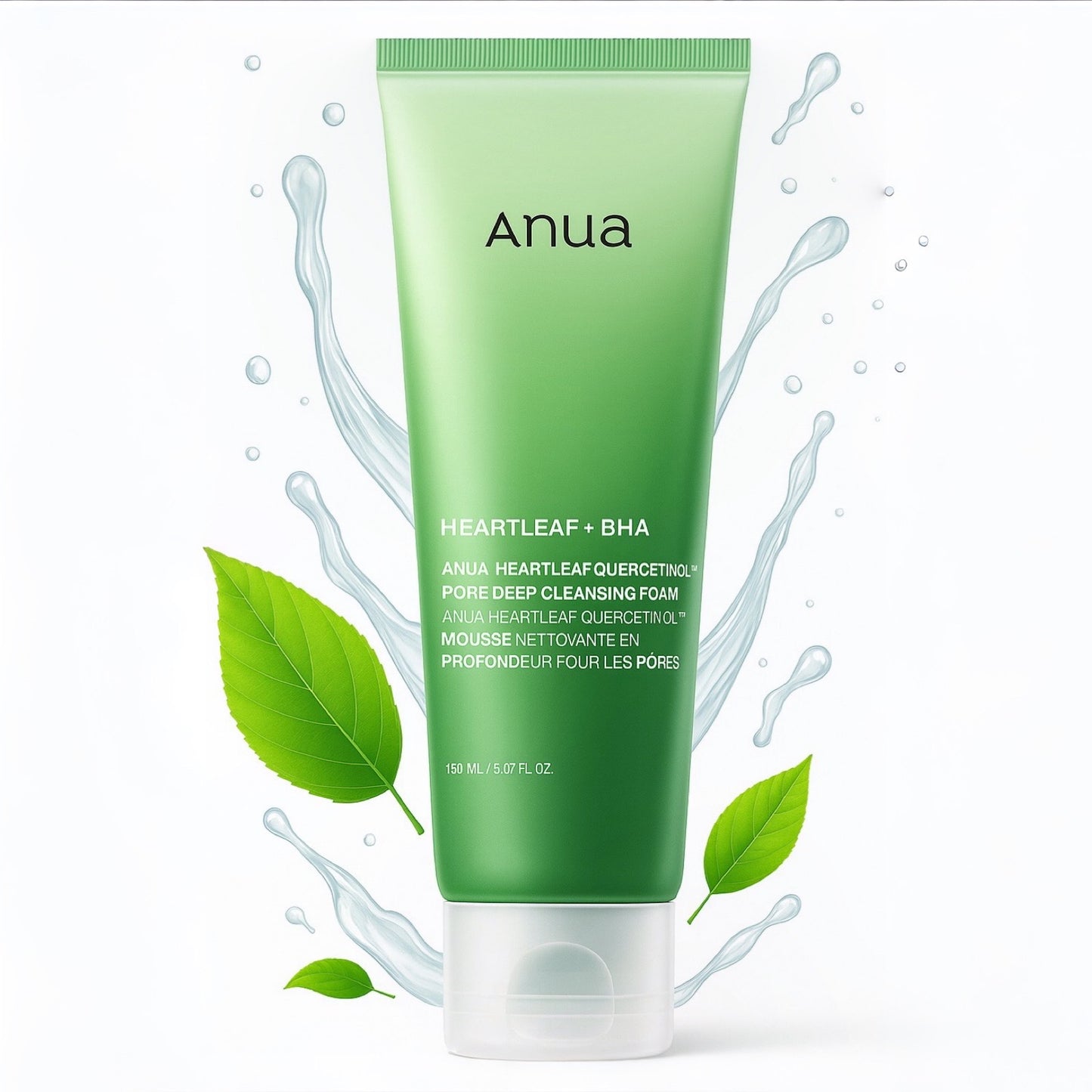 Anua - Heartleaf Quercetinol Pore Deep Cleansing Foam 150ml
