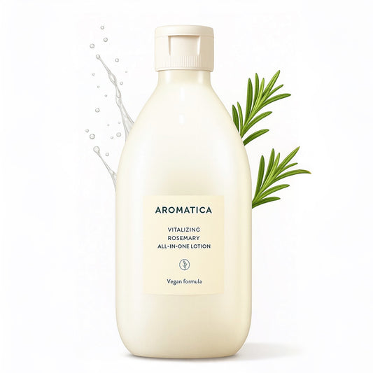Aromatica - Lotion revitalisante tout-en-un au romarin 300 ml