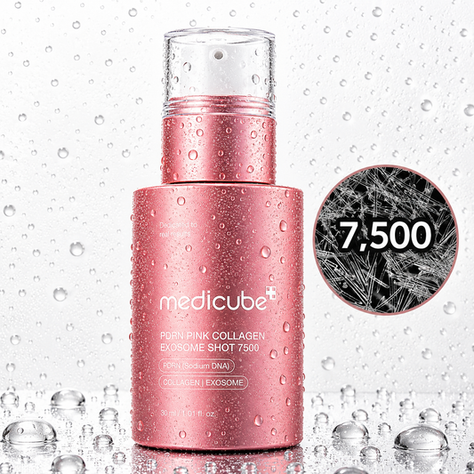 Medicube - PDRN Pink Collagen exosome shot ampoule 7500 30ml