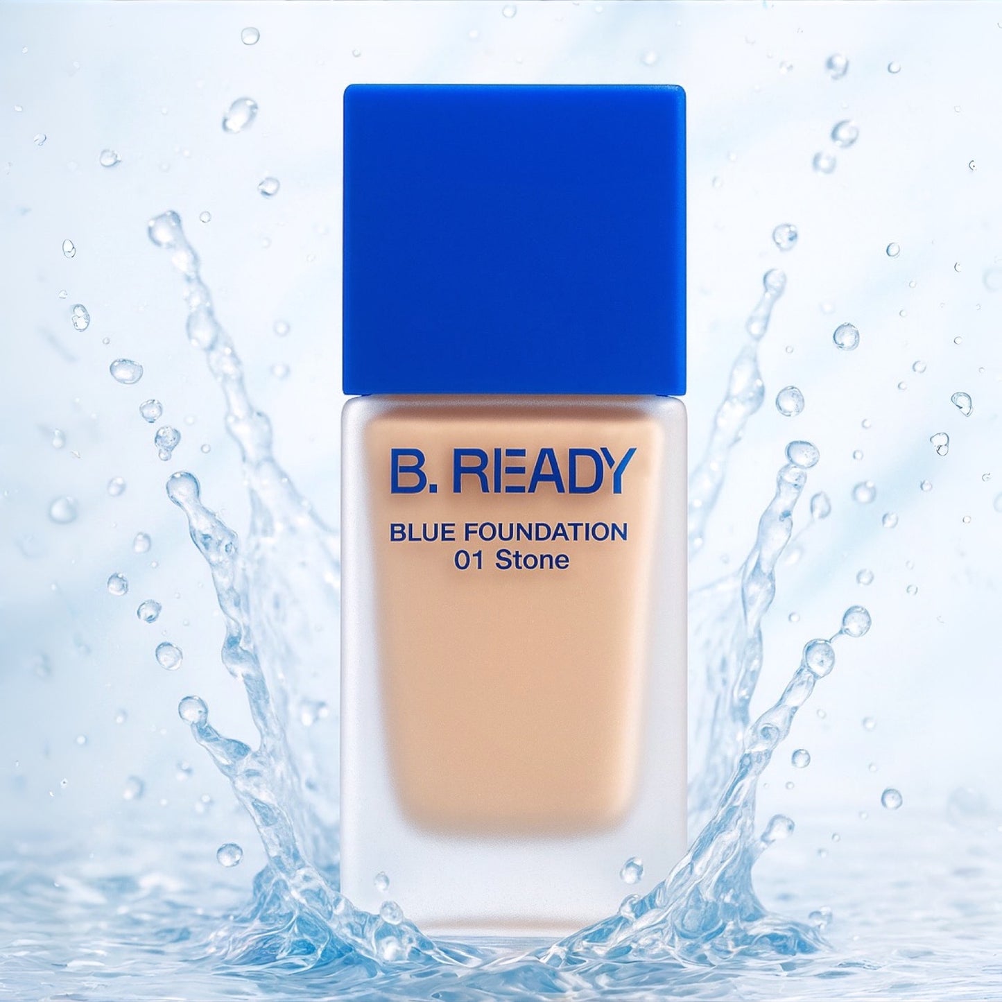 B.Ready - Blue Foundation 35ml - 01 Stone
