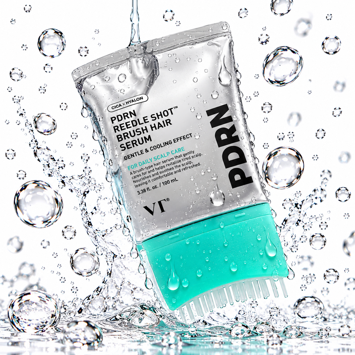 VT - PDRN Reedle Shot Brush Hair Serum 100ml