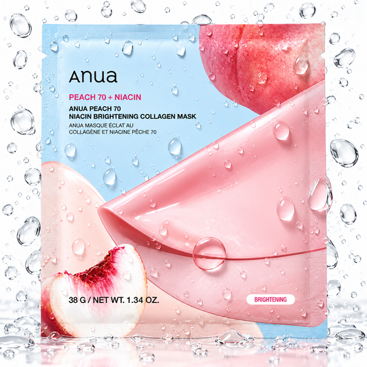 Anua - Peach 70 Niacin Serum Mask 38g X 4ea