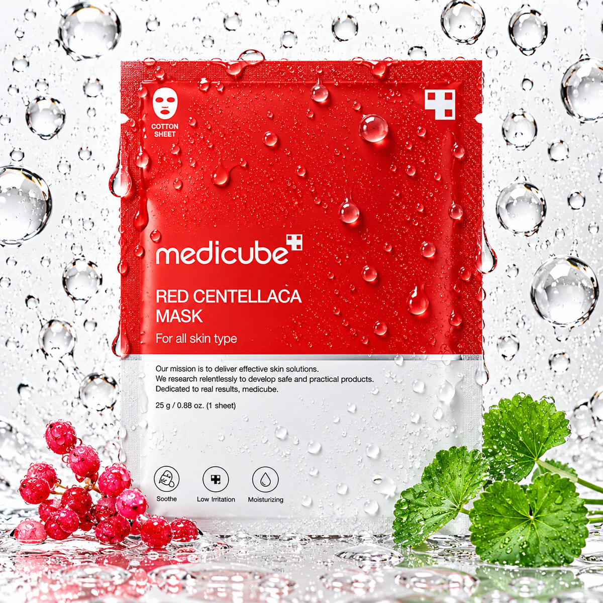 medicube - Red Centellaca Mask 25g (1 Sheet)