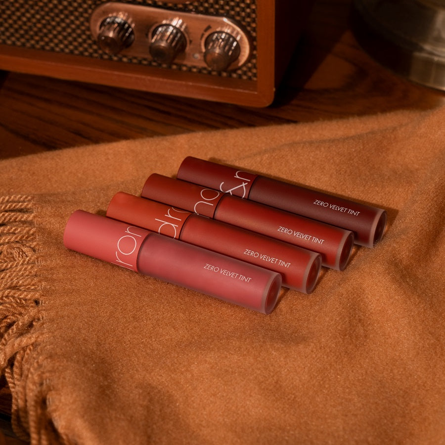 n&n ZERO VELVET TINT レッド rom&nd Zero Velvet Tint | Velvet Matte Korean Lip Tint – K-Touch