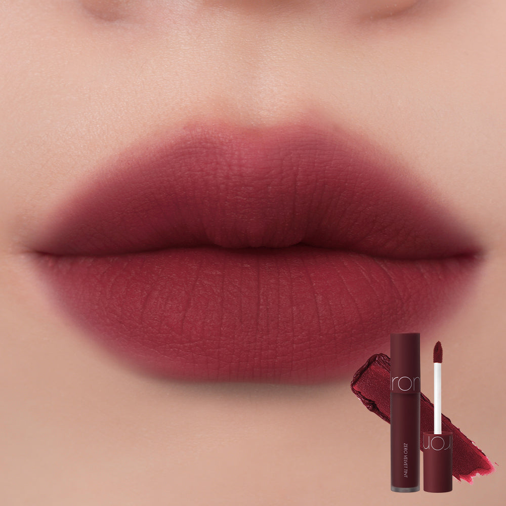 n&n ZERO VELVET TINT レッド rom&nd Zero Velvet Tint | Velvet Matte Korean Lip Tint – K-Touch