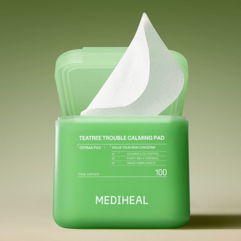 MEDIHEAL Teatree Trouble Calming Pad 100ea – K-Touch